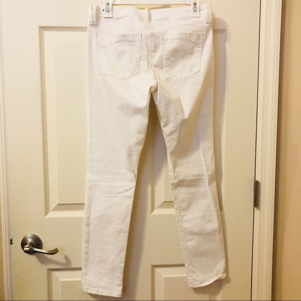 White Express pants